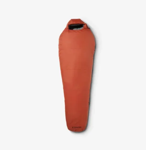 Saco de Dormir Adulto de Trekking MT500 -5°C Simond Laranja -NOVO