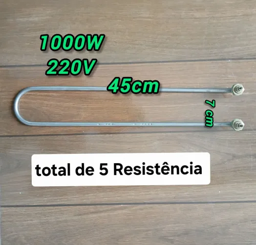 Resistência para balcão térmico  1000W 220V 45cmX7cm