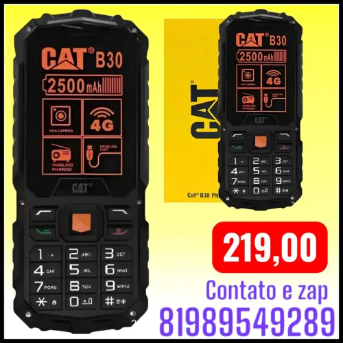 celular robusto Caterpillar Cat B30 4G.