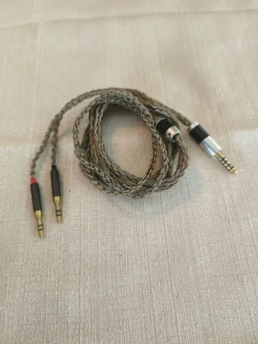 Cabo 4.4mm 3.5mm Fones - Hifiman Beyerdynamic Sony Denon Focal