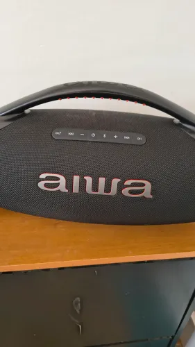 Bombox Aiwa Grave lindo bateria excelente