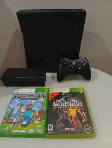 Xbox 360 slim original completo