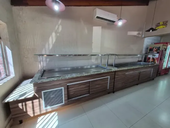 Buffet Self-service Industrial quente e refrigerada para restaurante 