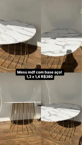 MESA MDF COM BASE AÇ