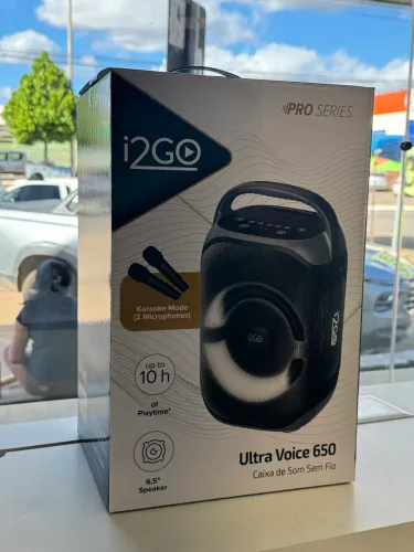 CAIXA DE SOM I2GO ULTRA VOICE