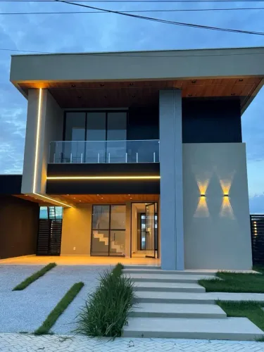 Casa em Condomínio na Cidade Alpha - de 252m²|4 Suítes | Modulados em Todos os Ambientes