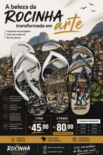 Chinelo personalizado