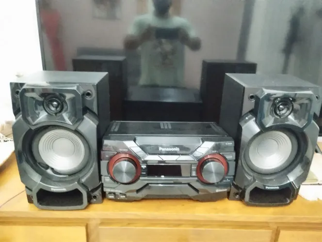 Som Panasonic Bluetooth USB CD 