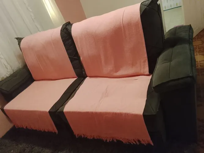 Sofá retrátil reclinável