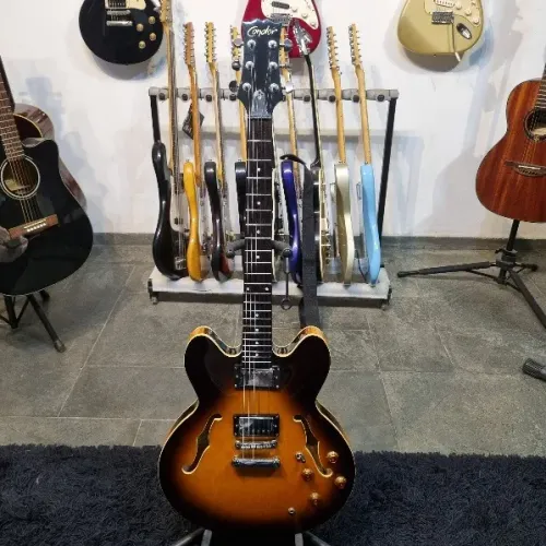 Guitarra Condor JC502 Semi Acustica Caps Squier Parafinados (Musicalvo)