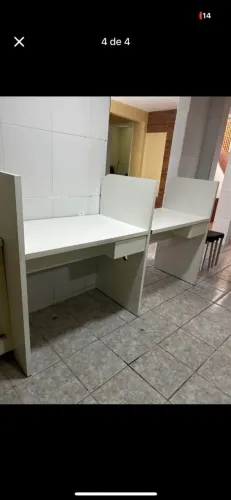 Mesa de escritório cm dois guichê