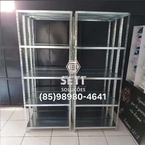 Unidades Limitadas, estante galvanizada
