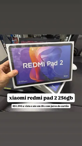 Tablet Xiaomi pad 2 11? polegadas (novo lacrado 128gb ou 256gb)