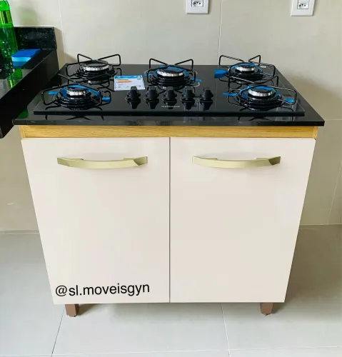 Balcão + Cooktop Itatiaia 5 bcs - Promoção 