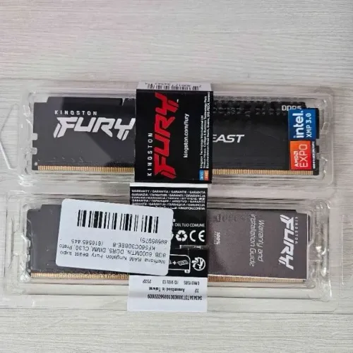 MEMÓRIAS RAM DDR5 2X8 CL30 6000MHZ