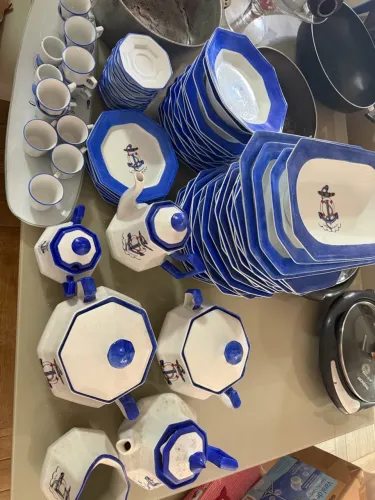 CONJUNTO DE LOUCAS NÁUTICO