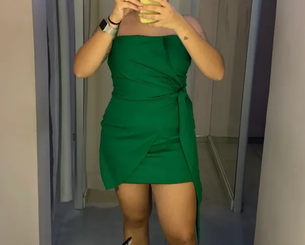 Vestido verde