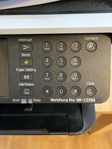 Impressora multifuncional cor Epson WorkForce Pro WF-C5790
