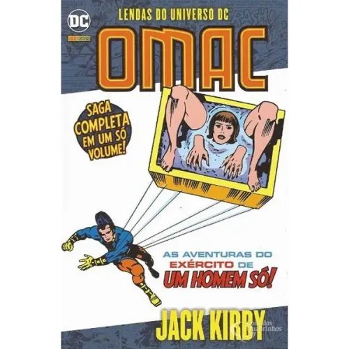 HQ PANINI LENDAS DO UNIVERSO DC OMAC POR JACK KIRBY