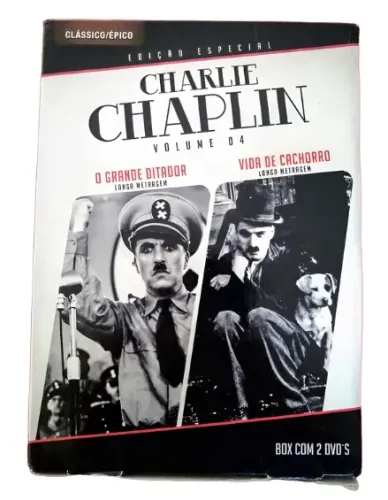 charlie chaplin dvd box 2 filmes ediçao especial