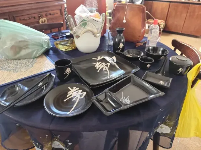 Conjunto japonês para sushi