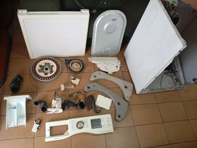 Peças para e seca Samsung ecobublle 8.5 kg