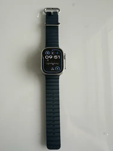 Apple Watch Ultra (1ª Geração) 49mm Titânio - Impecável (Bateria 97%) + 8 Pulseiras