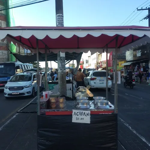 Carrinho mais ponto fixo no centro de Aracaju