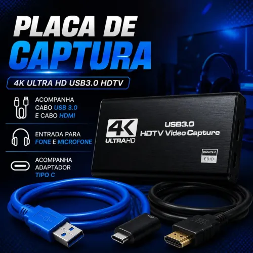 Placa de captura nova