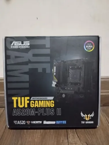 Placa Mãe ASUS A520M TUF GAMING AM4 (Leia a Descrição)
