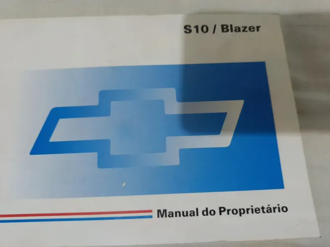 Manual Original da blazer caminhonete