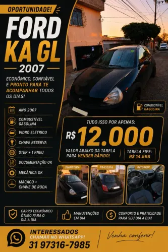 Ford KA 1.0i 3P 2007