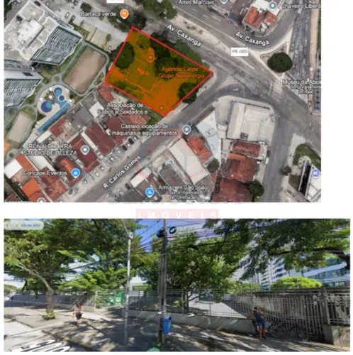 Prédio Comercial de Alto Padrão na Madalena, Av Caxangá: 601,17m² de Área em Recife-PE