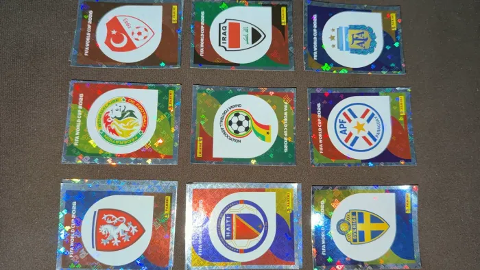 Figurinhas Bandeiras e Times Álbum Copa do Mundo 2026
