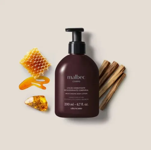 Creme Malbec Pure Gold R$35 Reais