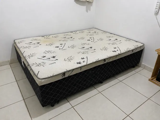 Cama Box Casal Conjugado Union Plus 1,38m x 1,88m
