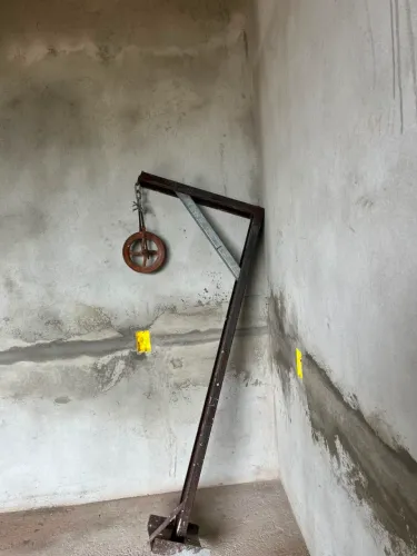 suporte para moitão/roldana de içamento