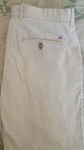 Calça Tommy Hilfiger Masculino Original Chino Caqui - 42/44 - Impecável