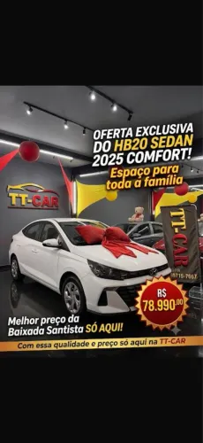 Hyundai HB20S Comfort Plus 1.0 Flex 12V Mec. 2025