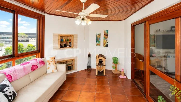 Apartamento a venda com 3 quartos, 1 suíte, 1 vaga, 122m², sacada com churrasqueira