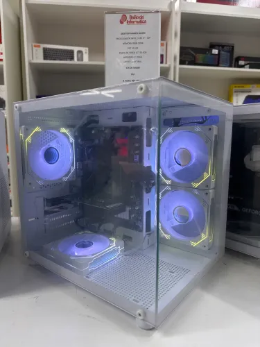 ? DESKTOP GAMER MOON - DESEMPENHO E ELEGÂNCIA PARA O DIA A DIA! ?