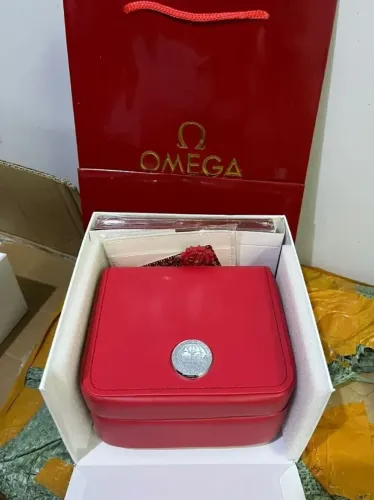 Caixa Omega Vermelho Oficial completa