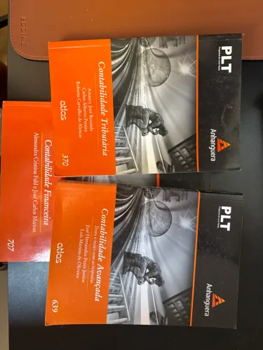 Kit 3 Livros de Contabilidade - Avançada + Tributária + Financeira