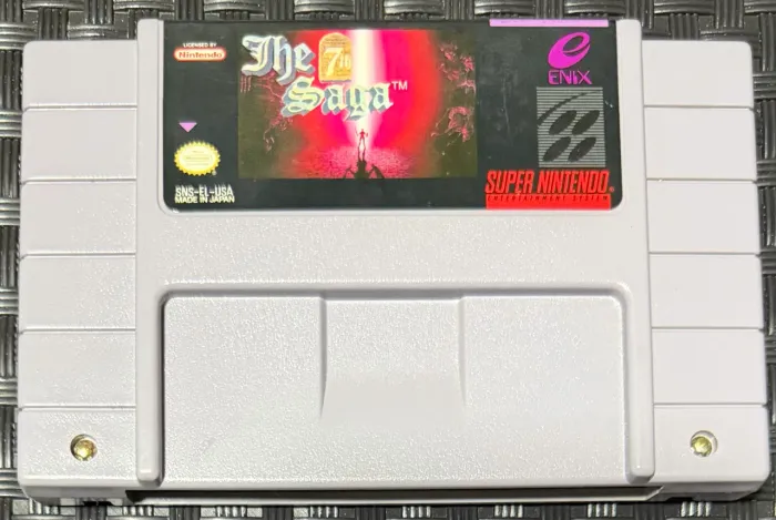 The 7th Saga SNES Original Americano Super Nintendo RPG