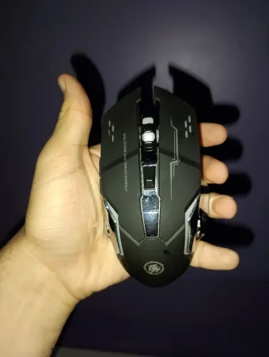 Mouse Bluetooth Sem Fio Recarregável e Mousepad Grande ( 30 cm altura e 77cm largura)