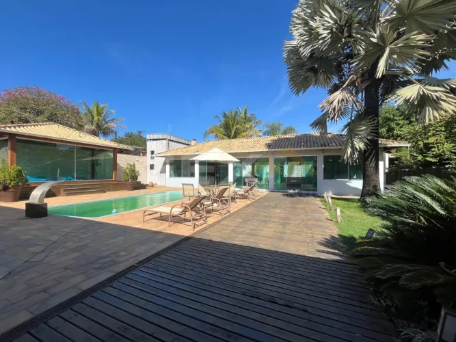 Chácara à venda no Ferrador de porteira fechada, 4 quartos, espaço gourmet com p