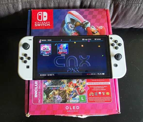 Nintendo Switch OLED DESBLOQUEADO