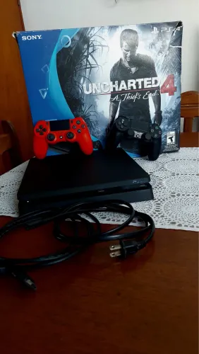 PlayStation 4 Slim 500GB- Edição Uncharted 4
