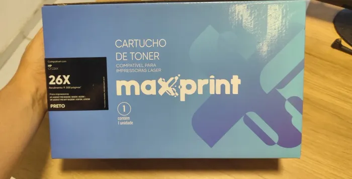 Cartucho de Toner Maxprint 26X (Compatível HP CF226X) - Novo / Na Caixa - Atacado