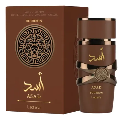 Perfume Árabe Asad Bourbon Lattafa 100ml Masculino